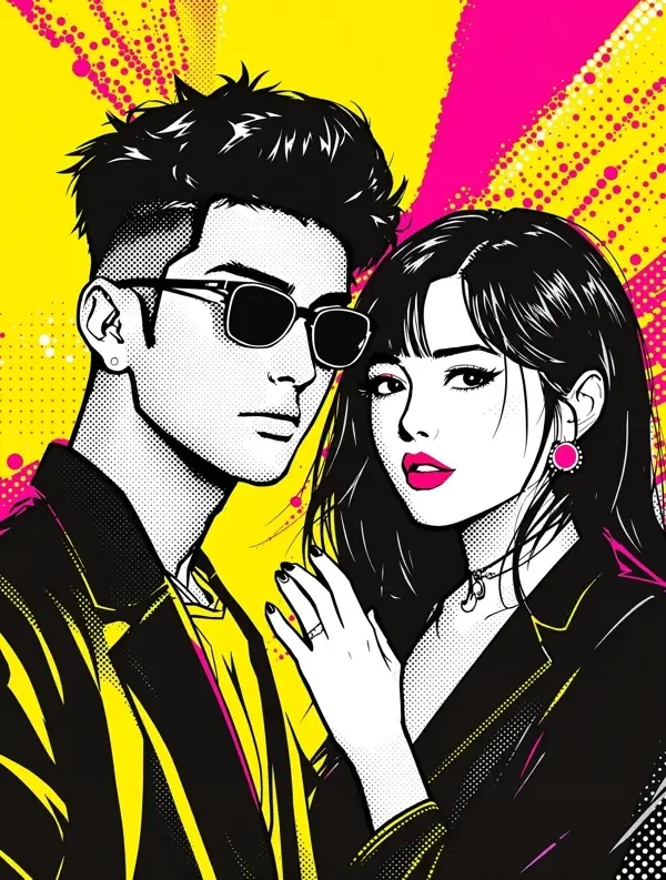 江南style恋爱 漫画封面